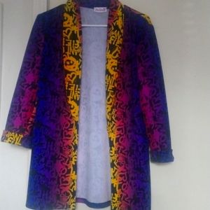 Madrag multicolor blazer no buttons